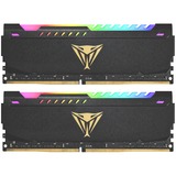 Patriot DIMM 16 GB DDR4-3600 (2x 8 GB) Dual-Kit, Arbeitsspeicher schwarz, PVSR416G360C0K, Viper Steel RGB, INTEL XMP