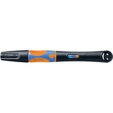 Pelikan Füllhalter Griffix 4 für Linkshänder, Füllfederhalter schwarz, Neon Black