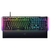 Razer Blackwidow V4, Gaming-Tastatur schwarz, DE-Layout, Razer Yellow