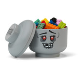 Room Copenhagen LEGO Storage Head "Zombie", mini, Aufbewahrungsbox grau