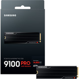SAMSUNG 9100 PRO Heatsink 4 TB, SSD PCIe 5.0 x4, NVMe 2.0, M.2 2280