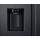 SAMSUNG RS6GCG882EB1EG, Side-by-Side edelstahl (dunkel), AI Energy Mode, Twin Cooling+, Festwasseranschluss