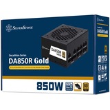 SilverStone SST-DA850R-GM 850W, PC-Netzteil schwarz, 1x 12VHPWR, 4x PCIe, Kabel-Management, 850 Watt