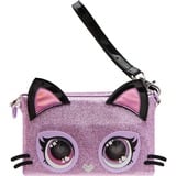 Spin Master Purse Pets Wristlet Kätzchen , Tasche pink/schwarz (glänzend)