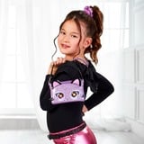 Spin Master Purse Pets Wristlet Kätzchen , Tasche pink/schwarz (glänzend)