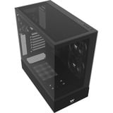 Thermaltake Pureline 270 Black, Tower-Gehäuse schwarz, Tempered Glass x 2