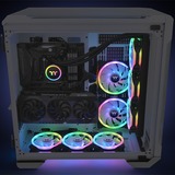 Thermaltake SWAFAN 12 RGB 120x120x25, Gehäuselüfter schwarz, 3er Pack, inkl Controller, 120 mm