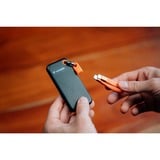 Verbatim Pocket SSD 2 TB, Externe SSD schwarz/orange, USB-C 3.2 Gen 2 (10 Gbit/s), mit Schlüsselring und Kabelhalter