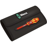 Wera Kraftform Kompakt VDE 17 RA 1, 17-teilig, Schraubendreher rot/gelb, inkl. 2 Steckgriffe, VDE-Wechselklingen