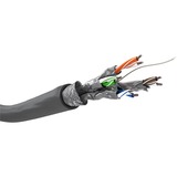 goobay Netzwerkkabel Cat.6, S/FTP (PiMF) grau, 305 Meter