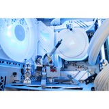 ALTERNATE Custom PC Series • iCUE Blue Ice Madness Gaming-PC weiß/transparent, ohne Betriebssystem