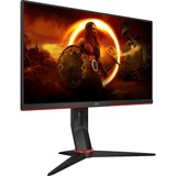 AOC 24G2SPU/BK, Gaming-Monitor 60.5 cm(23.8 Zoll), schwarz/rot, Adaptive-Sync, FullHD, IPS, 165Hz Panel