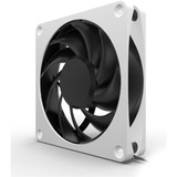 Alphacool Apex Stealth Metal Power 120mm Lüfter 3000rpm, Gehäuselüfter weiß/schwarz, 120 mm