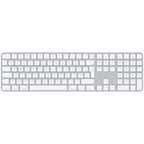 Apple Magic Keyboard mit Touch ID und Ziffernblock, Tastatur silber/weiß, DE-Layout, für Mac mit Apple Chip