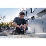 Bosch Akku-Schlagbohrschrauber GSB 18V-45 Professional, 18Volt blau/schwarz, 2x Li-Ionen Akku 2,0Ah, 82-teiliges Zubehör-Set, in L-Case