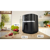 Bosch Heißluftfritteuse MAF462B0 Serie 4 schwarz, 2.050 Watt, Korb 6,1 Liter