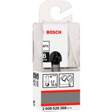 Bosch Hohlkehlfräser Standard for Wood, Ø 12mm, Radius 6mm Schaft Ø 8mm, zweischneidig