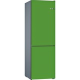 Bosch KVN39IJEA Serie | 4, Kühl-/Gefrierkombination grün/grau, Vario Style (austauschbare Farbfronten)
