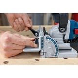 Bosch Professional Akku-Flachdübelfräse GFF 18V-22 Professional Solo, 18 Volt, Nutfräse blau/schwarz, ohne Akku und Ladegerät