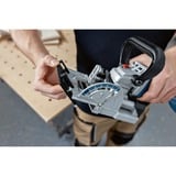 Bosch Professional Akku-Flachdübelfräse GFF 18V-22 Professional Solo, 18 Volt, Nutfräse blau/schwarz, ohne Akku und Ladegerät