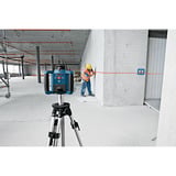 Bosch Professional Rotationslaser GRL 250 HV Professional blau/schwarz, rote Laserlinie, mit Fernbedienung, im Koffer