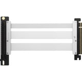 Corsair Premium PCIe 5.0 ×16 Riser-Kabel, Verlängerungskabel weiß, 175mm, Weiss