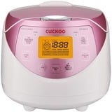 Cuckoo Reiskocher CR-0631F weiß/rosa, 580 Watt, 1,08 Liter