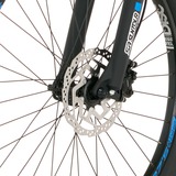 FISCHER Fahrrad Montis 2.1, Pedelec schwarz (matt)/blau, 48 cm Rahmen, 27,5"