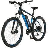 FISCHER Fahrrad Montis 2.1, Pedelec schwarz (matt)/blau, 48 cm Rahmen, 27,5"