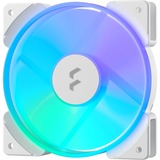 Fractal Design Prisma AL-12 PWM ARGB White, Gehäuselüfter weiß, Einzellüfter, 120 mm