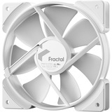 Fractal Design Prisma AL-12 PWM ARGB White, Gehäuselüfter weiß, Einzellüfter, 120 mm