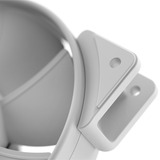 Fractal Design Prisma AL-12 PWM ARGB White, Gehäuselüfter weiß, Einzellüfter, 120 mm