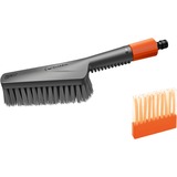 GARDENA Cleansystem Wasch-Set mit Handbürste M soft, Waschbürste grau, inkl. 10 Seifenstäbchen