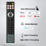 Hisense 75UR8DS RGB MiniLED, LED-Fernseher 189 cm (75 Zoll), schwarz/dunkelgrau, UltraHD/4K, Hi-View AI Engine RGB, 180Hz Panel