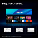 Hisense 75UR8DS RGB MiniLED, LED-Fernseher 189 cm (75 Zoll), schwarz/dunkelgrau, UltraHD/4K, Hi-View AI Engine RGB, 180Hz Panel