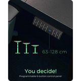 ICY BOX Elektrisch höhenverstellbarer Sitz-/Steh-Tisch IB-EW122B-TT 61087 schwarz, mit Memory-Touch-Panel