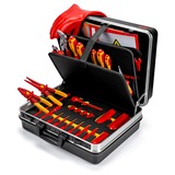 KNIPEX Werkzeugkoffer "Basic" E-Mobilität, 34-teilig, Werkzeug-Set schwarz, mit Werkzeug-Sortiment für E-Fahrzeuge