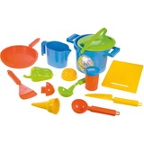 LENA Happy Sand Sandset Kochen, 14-teilig, Sandspielzeug mehrfarbig