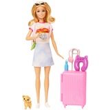 Mattel Barbie Travel Barbie, Puppe 