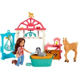 Mattel Spirit Luckys Tierbaby-Pflegestation mit Pony & Fohlen, Puppe 