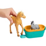 Mattel Spirit Luckys Tierbaby-Pflegestation mit Pony & Fohlen, Puppe 