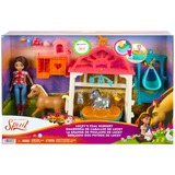 Mattel Spirit Luckys Tierbaby-Pflegestation mit Pony & Fohlen, Puppe 