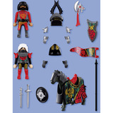 PLAYMOBIL 72118 Knights Anführer Drachenritter, Konstruktionsspielzeug 