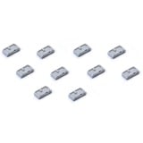 SMARTKEEPER ESSENTIAL Micro USB-B Port Lock (MUL04), Einsteckschloss Farbcode Grau, 10 Stück