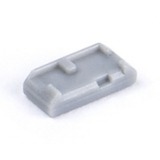 SMARTKEEPER ESSENTIAL Micro USB-B Port Lock (MUL04), Einsteckschloss Farbcode Grau, 10 Stück