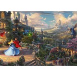 Schmidt Spiele Thomas Kinkade Studios: Sleeping Beauty Dancing in the Enchanted Light, Puzzle Disney Dreams Collections