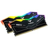Team Group DIMM 32 GB DDR5-6400 (2x 16 GB) Dual-Kit, Arbeitsspeicher schwarz, FF3D532G6400HC32ADC01, Delta RGB, INTEL XMP, AMD EXPO