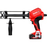 fischer Akku-Auspressgerät FIS DB S Pro, 18Volt, Kartuschenpistole rot/schwarz, Li-Ionen Akku 2,0Ah