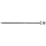 fischer Spanplattenschraube PowerFast II 5,0x80 Senkkopf TX 100 Stück, mit Teilgewinde, Edelstahl A2