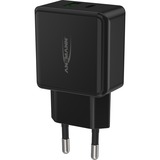 Ansmann Home Charger HC218PD, Ladegerät schwarz, Power Delivery & Quick Charge Technologie